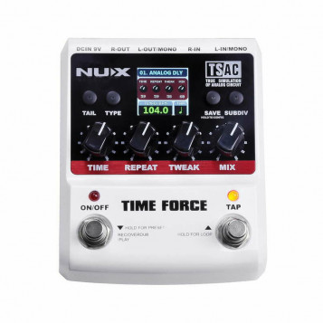 Efekt gitarowy NUXEFX Time Force Multi Digital Delay