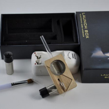 Waporyzator do suszu Herb Flight Vaporizer Launch Box drewno