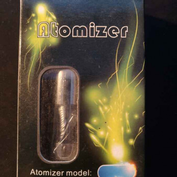 Atomizer clearomizer niebieski stalowy