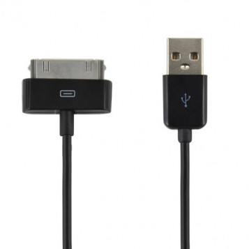 Kabel do transmisji danych iPhone 4 iPod iPad 1m USB 2.0-Lightning czarny