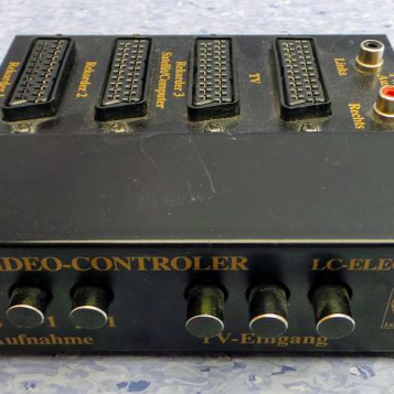 Rozdzielacz koncentrator kontroler wideo SCART LC Electronic VC3