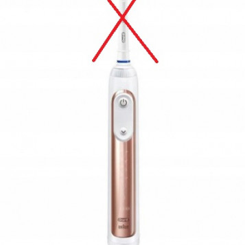 Szczoteczka elektryczna Oral-B Braun 3765 Genius 8000 Rose Gold