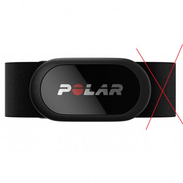 Monitor pracy serca na klatkę piersiową Bluetooth Polar H10 sam nadajnik