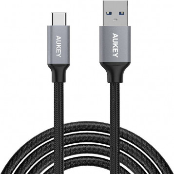 Kabel USB-A 3.0 - USB-C 3.0 AUKEY Quick Charge 1m