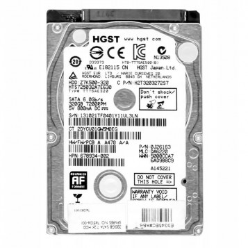 Dysk wewnętrzny HDD HGST Travelstar Z7K500 320GB 2,5' SATA III