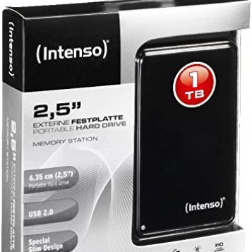 Dysk zewnętrzny HDD 2.5 cali Intenso 6002560 1TB USB 2.0 nowy