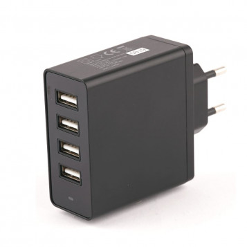 Uniwersalna ładowarka sieciowa 4-porty USB 5V 2.4A AmazonBasics