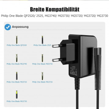 Zasilacz adapter 4,3 V do golarki elektrycznej Philips Norelco OneBlade