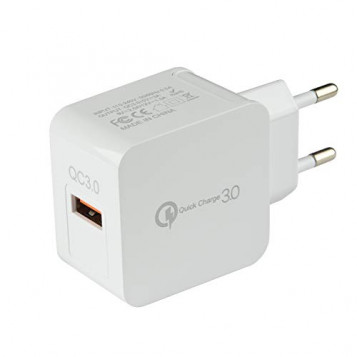 Ładowarka sieciowa USB Quick Charge 3.0 TECNAN