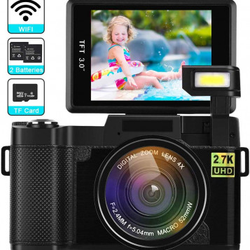 Cyfrowa kamera WiFi 24Mpx 2.7K Ultra HD