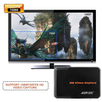 Nagrywarka grabber HDMI HD Capture TV XBOX PS3 PS4 1080P AGPTEK