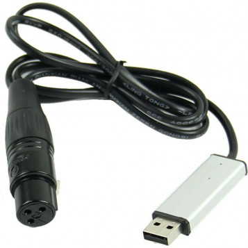 Mini adapter interfejsu z USB do DMX512 HK-WDMX03C