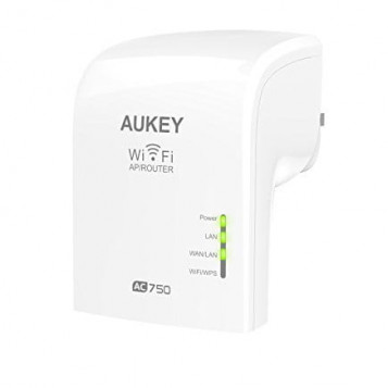 Router Aukey WF-R1 5/2.4GHz 433/300 Mbps Wi-Fi
