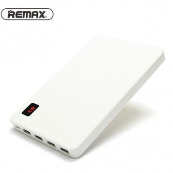 Powerbank Remax proda 30000mah 4 porty USB biały