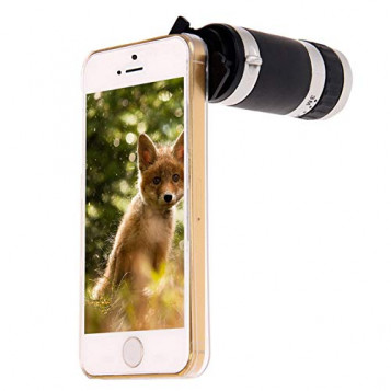 Mini teleskop do telefonu iPhone 5/5S Xiaomin 8X zoom
