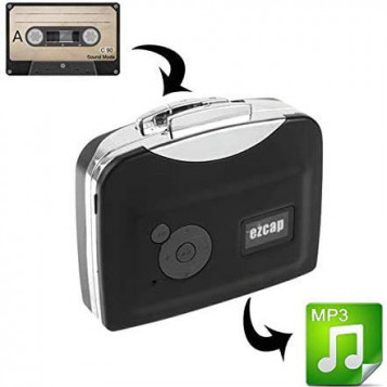 Konwerter kaset magnetofonowych na MP3 Ezcap 230 128KB/s