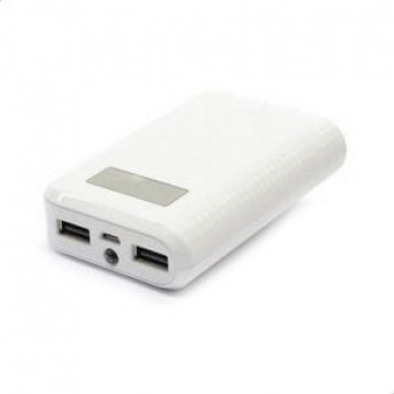 Powerbank Remax proda 10000mah 2 porty USB LED biały