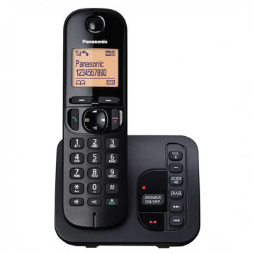 Bezprzewodowy telefon stacjonarny Panasonic KX-TGC220G czarny