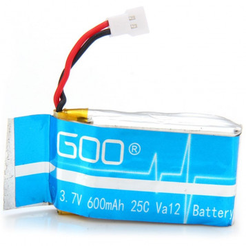 Akumulator Goo LiPo 1S 3.7V 600mAh 25C Va12