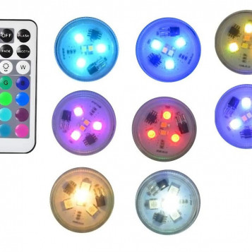 Wodoodporne światełka dekoracyjne ślubne LED KS-SB-003 RGB 10 sztuk
