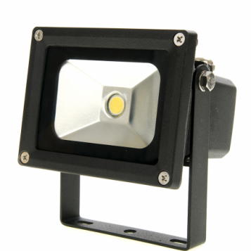 Naświetlacz lampa reflektor halogen LED Livarno Lux 10W czarna