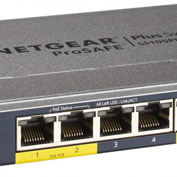 Switch Netgear ProSafe Plus GS105PE 5-portów SMART