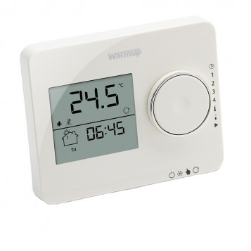 Programowalny cyfrowy termostat Warmup Tempo Porcelain