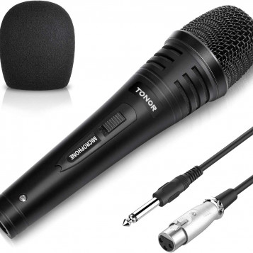 Mikrofon dynamiczny karaoke Tonor TN492BL XLR