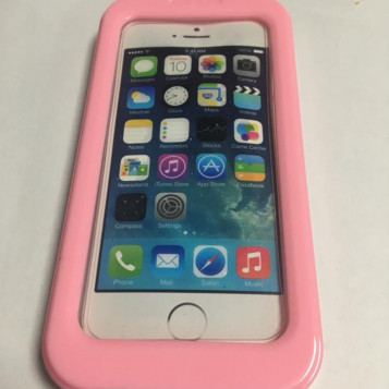 Wodoszczelne i wodoodporne etui do iPhone 6S plus różowe