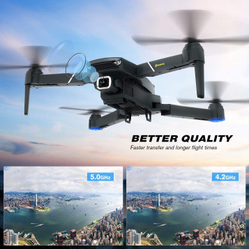 Dron z kamerą Eachine E520S 4K WiFi FPV VR 250m