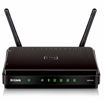 Bezprzewodowy router D-Link DIR-615 (802.11b/g/n 300Mb/s)