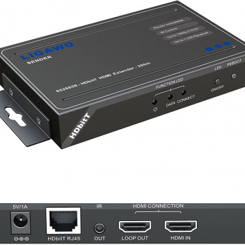 Odbiornik konwerter sygnału HDMI Ligawo 3095010