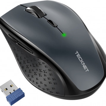 Myszka mysz bezprzewodowa ergonomiczna TeckNet M002 USB