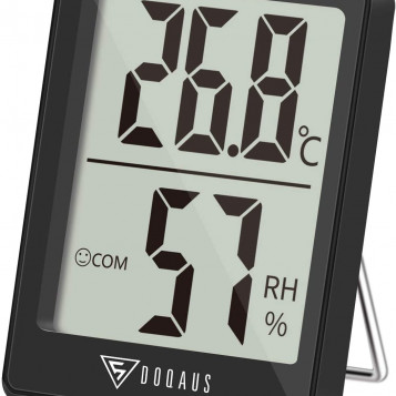 Termometr pokojowy miernik wilgotności DOQAUS LCD