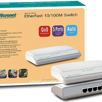 Switch Micronet SP605K HUB Ethernet 10/100MB