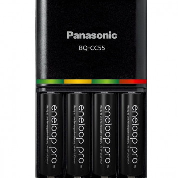 Ładowarka Panasonic Eneloop Pro BQ-CC55 + 4 x R6/AA 2550mAh