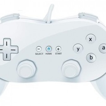 Kontroler pad gamepad do Nintendo Wii wibracje biały