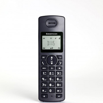 Telefon bezprzewodowy stacjonarny Sagemcom D1115 bez klapki