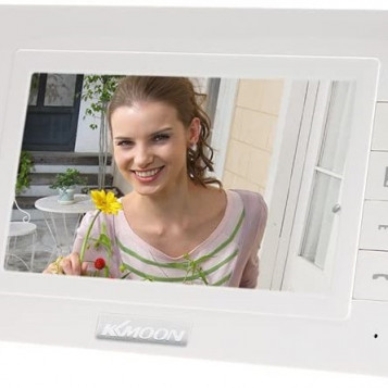 Monitor do wideo domofonu KKmoon LCD 7 cali biały