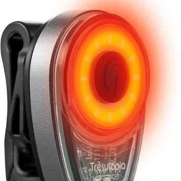Akumulatorowa lampa sportowa na rękę do roweru Trèsu Topia Twinkler LED czerwony