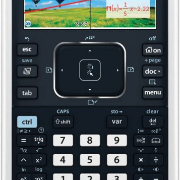 Profesjonalny kalkulator graficzny TI-Nspire CX kieszonkowy biały