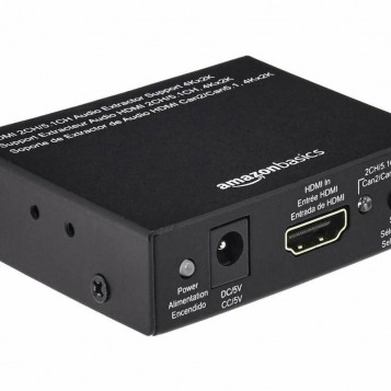 Ekstraktor konwerter adapter HDMI do HDMI+audio RCA SPDIF 4K AmazonBasics