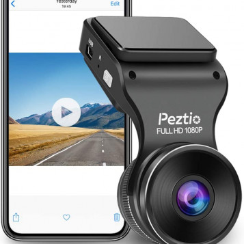 Wideorejestrator kamera samochodowa Peztio Q1 170 1080P FHD