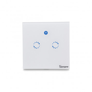 Dotykowy przełącznik światła Sonoff T1EU2C sterowanie WiFi