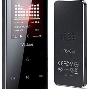 Odtwarzacz MP3 Victure M6X 16 GB Bluetooth 4.1 dotykowy przycisk FM