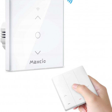 Przełącznik do rolet kurtynowy Maxcio 3-gang Smart Switch WiFi