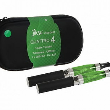 E-papieros Jiksu QUATTRO 4 podwójny zestaw startowy