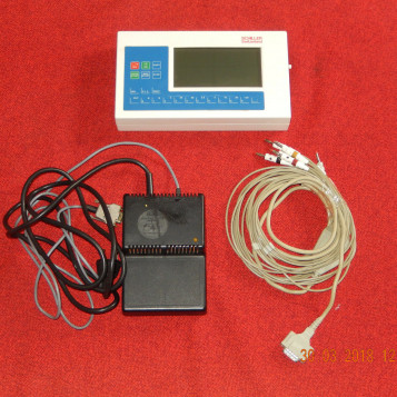 Urządzenie pomiarowe SCHILLER AT-3C do EKG 3-kanałowe + przewody i czujniki.