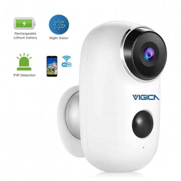 Bezprzewodowa kamera CCTV Vigica A3 zasilana baterią 1080P.