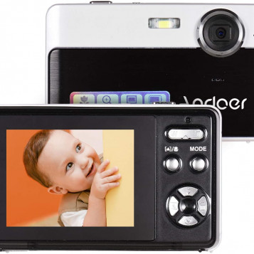 Mini przenośny aparat cyfrowy Andoer HD 24MP IPS 2,4 3xZoom